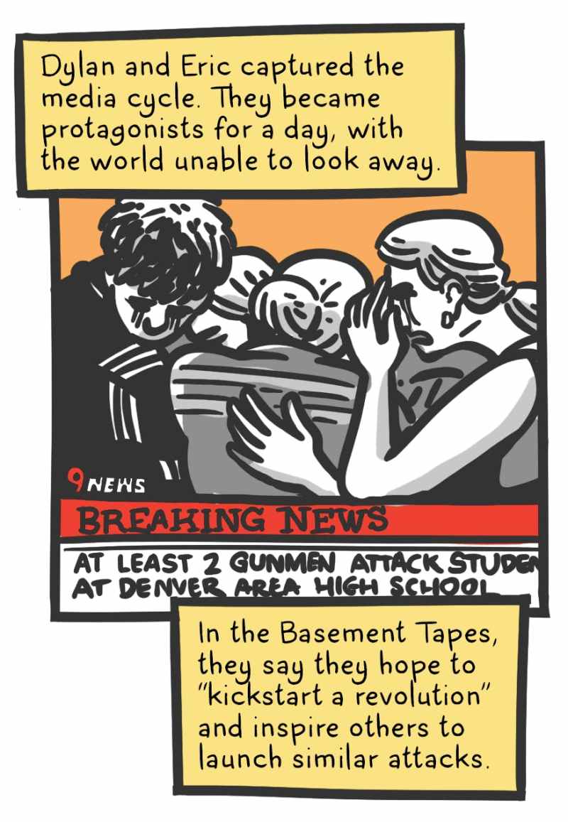 20yearslatercolumbineshootingbasementtapes42270 The Nib