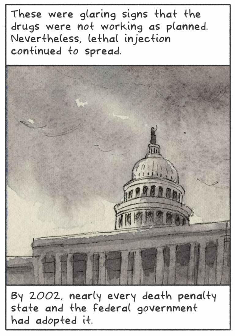 Cruel and Usual: The History of Lethal Injection | The Nib