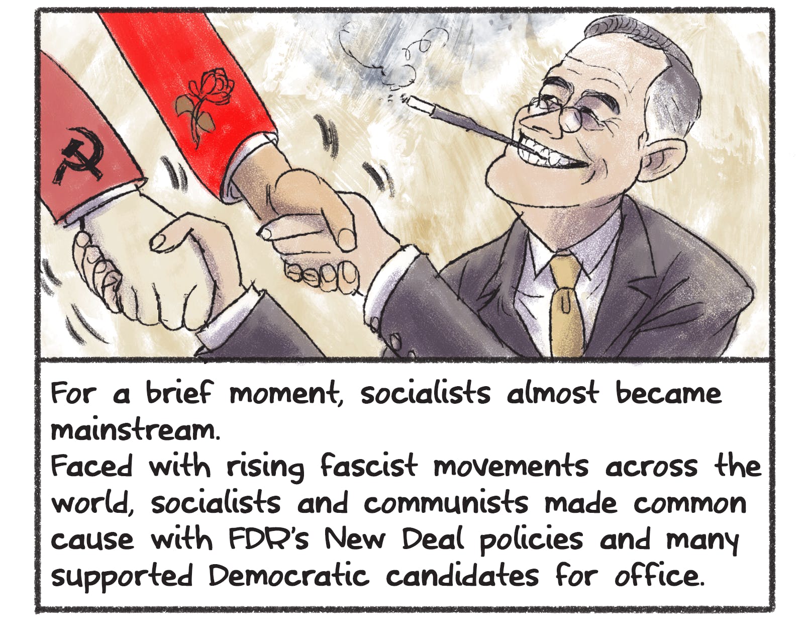 Socialism As American As Apple Pie The Nib