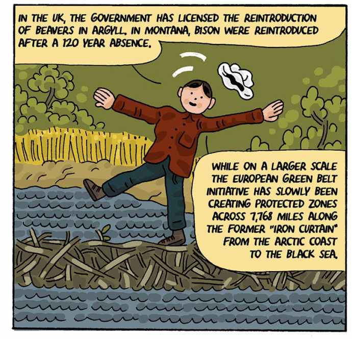 Rewilding Cartoon Back to the Land | The Nib