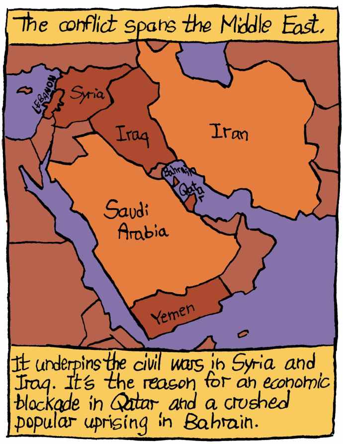 The New Cold War in the Middle East | The Nib