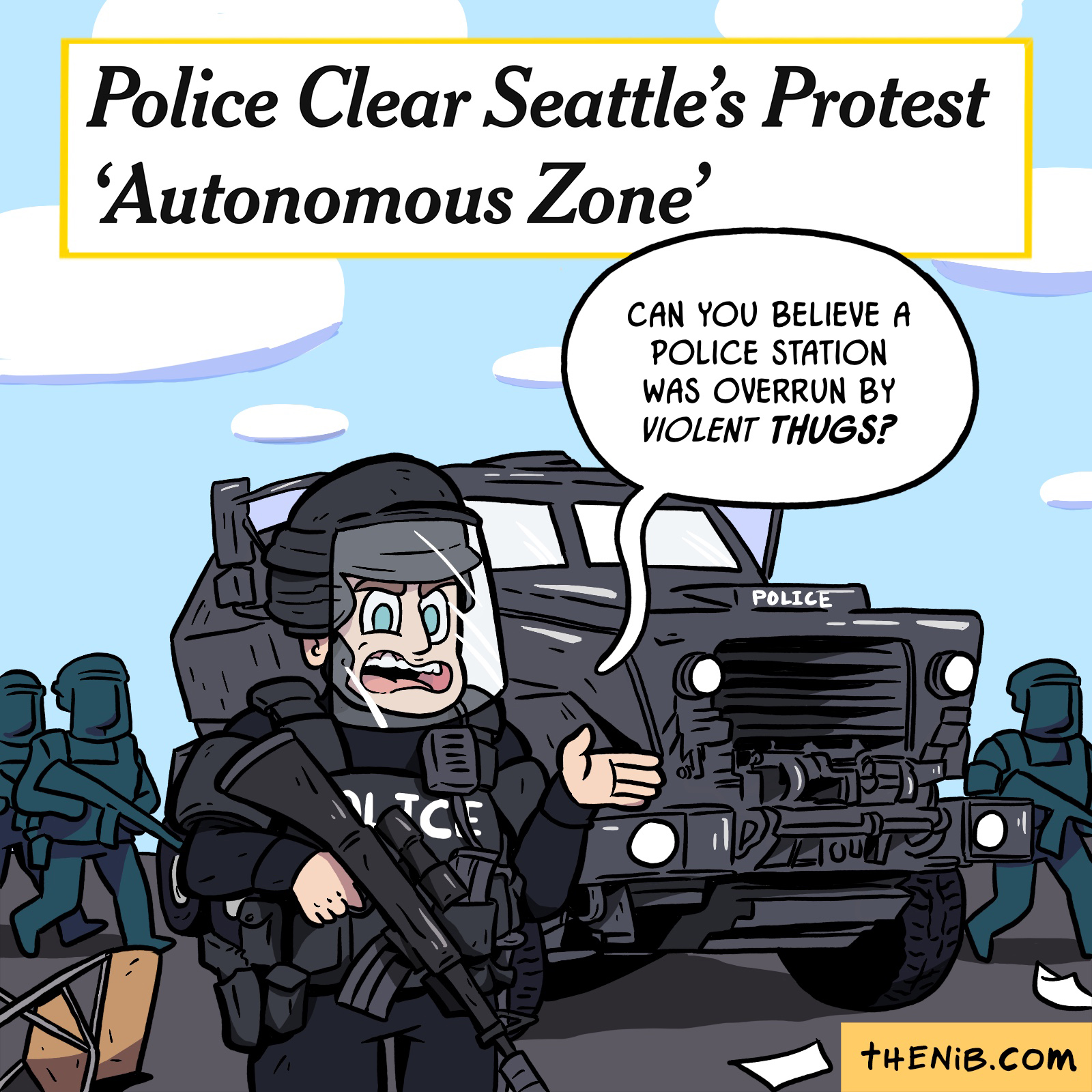 Zoned Out Editorialcartoons
